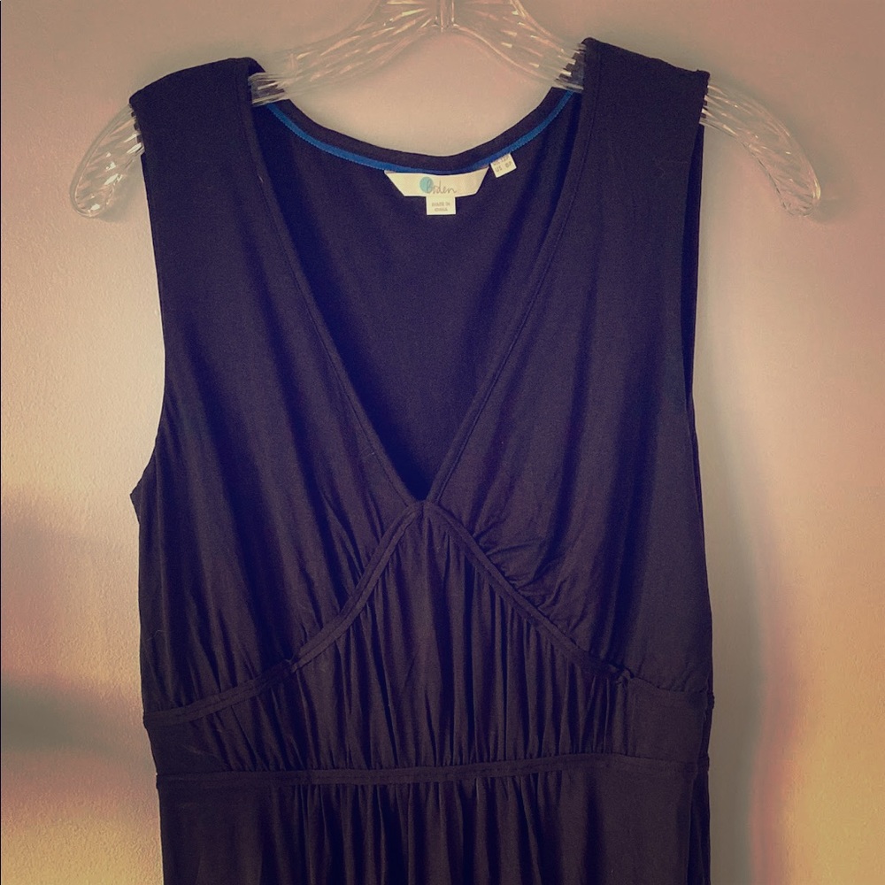 Boden black sleeveless dress 8P